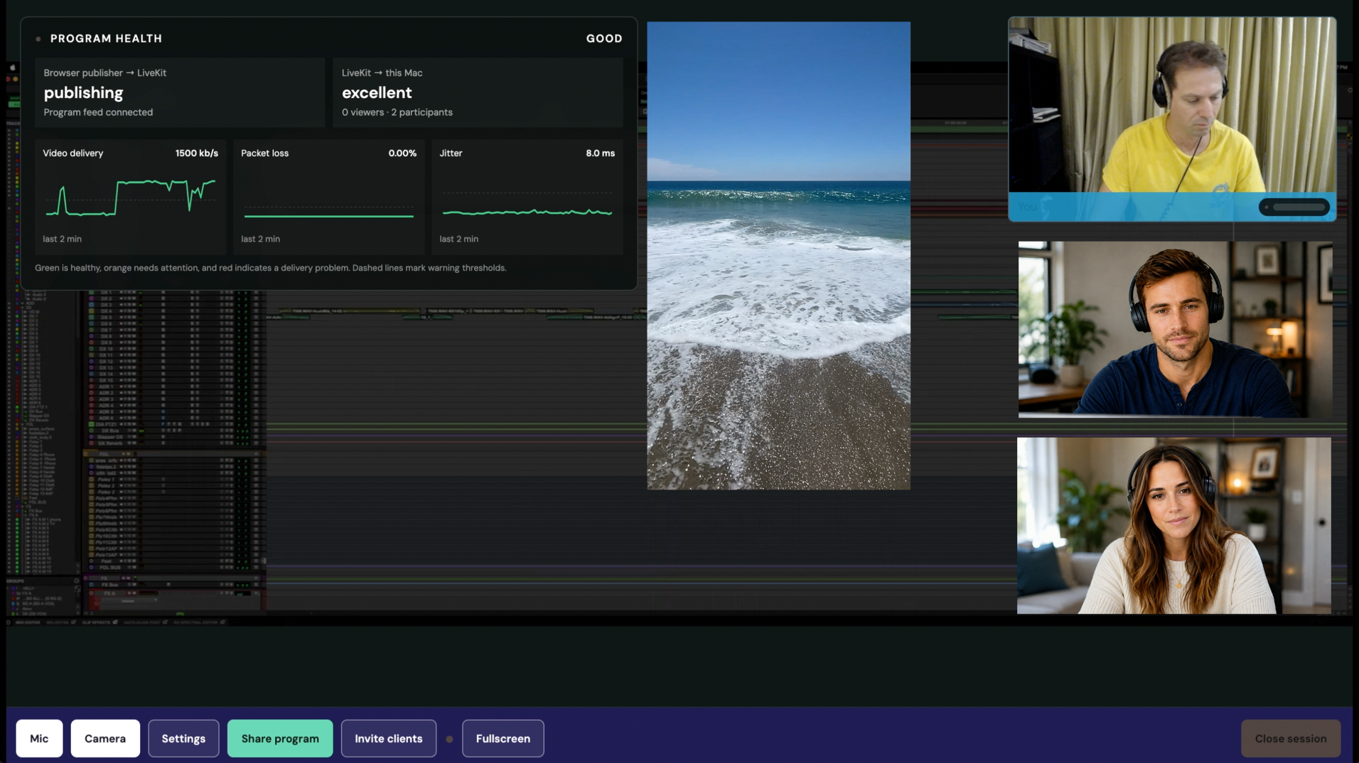 FlowHello CRM live review session with file transfer controls.